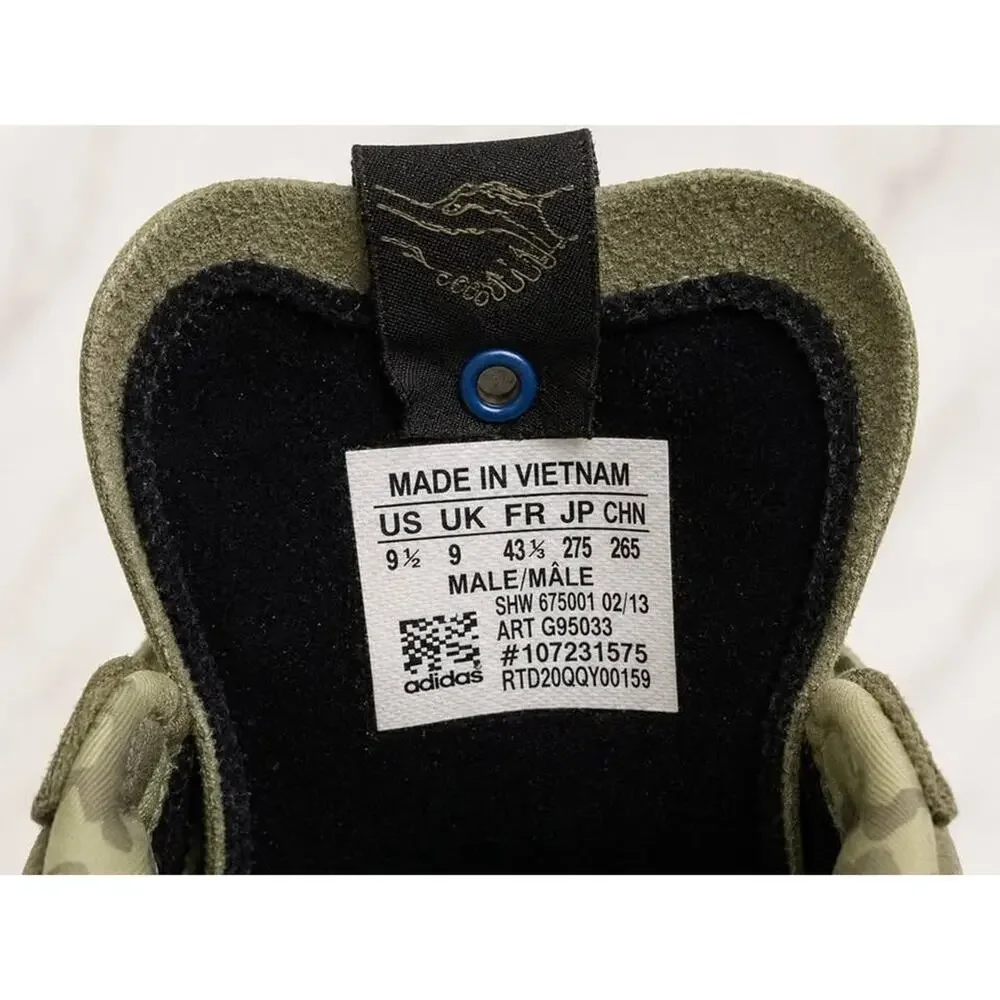 Adidas Campus x Undefeated x Bape Olive -9.5 men BAPE